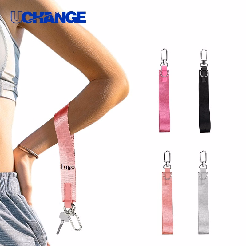 Nylon Wristband with Keychain for Events