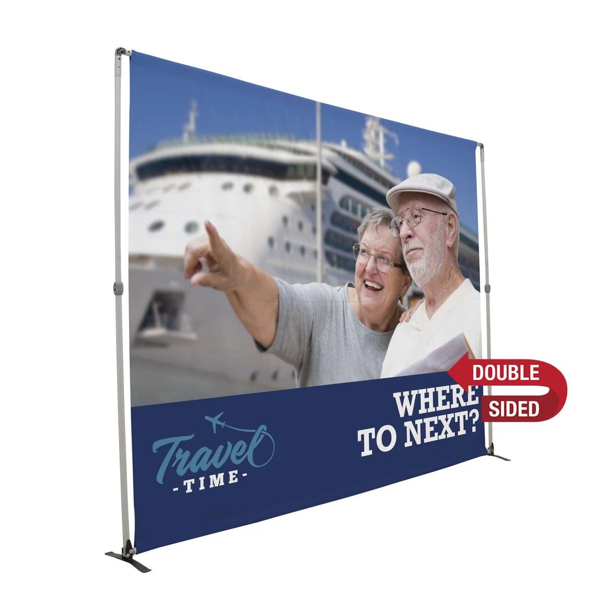 10' Bravo Expanding Display Double-Sided Kit 1