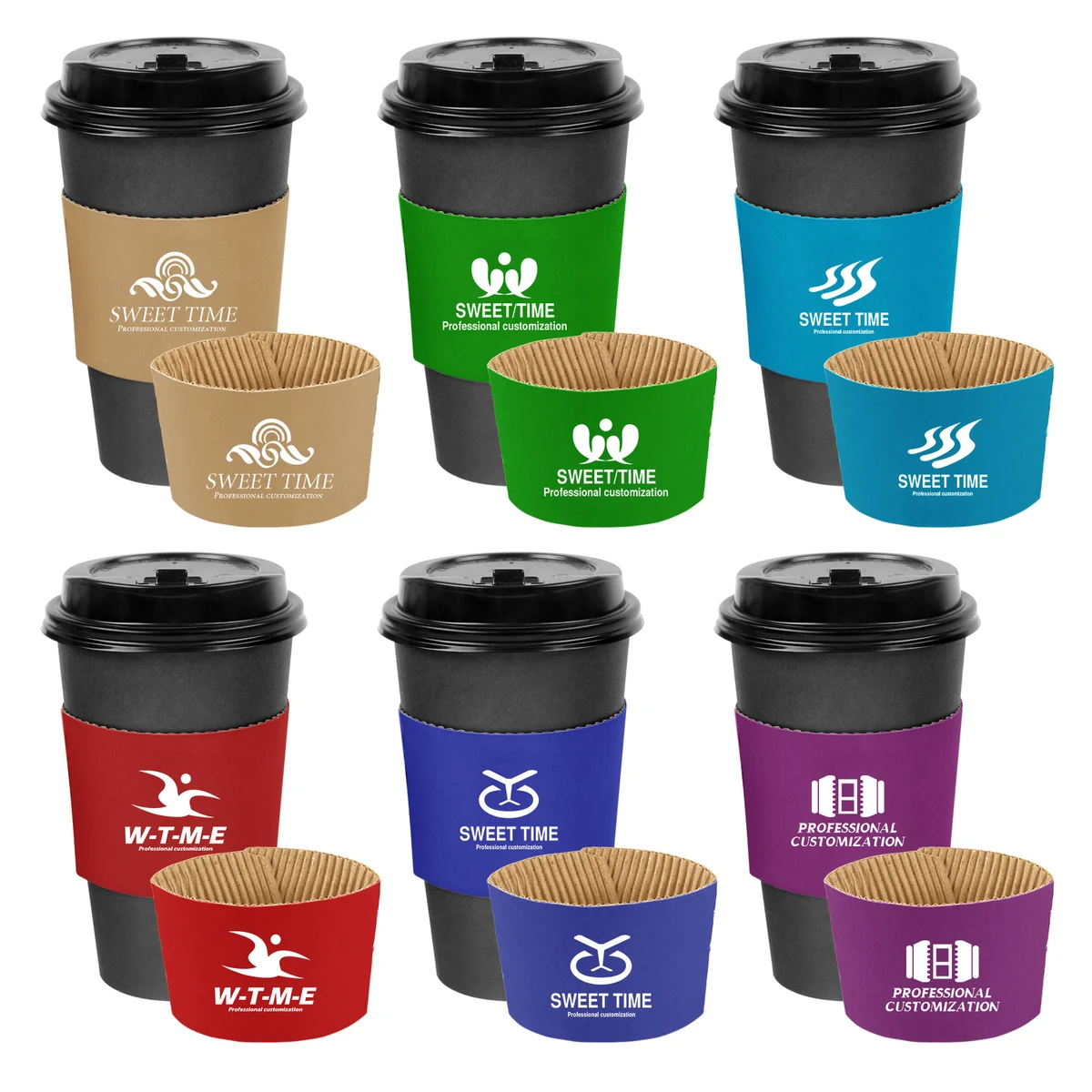 Kraft Coffee Cup Sleeve 1