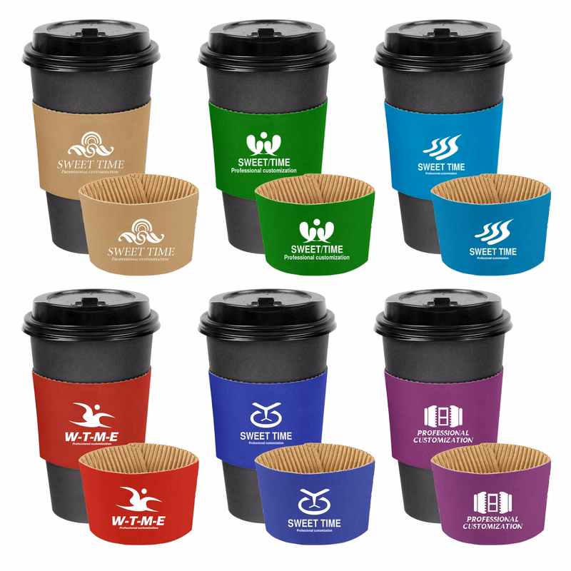 Kraft Coffee Cup Sleeve