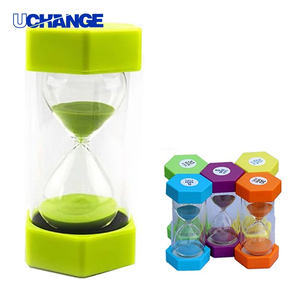 30-Minute Hexagon Hourglass Sand Timer 1
