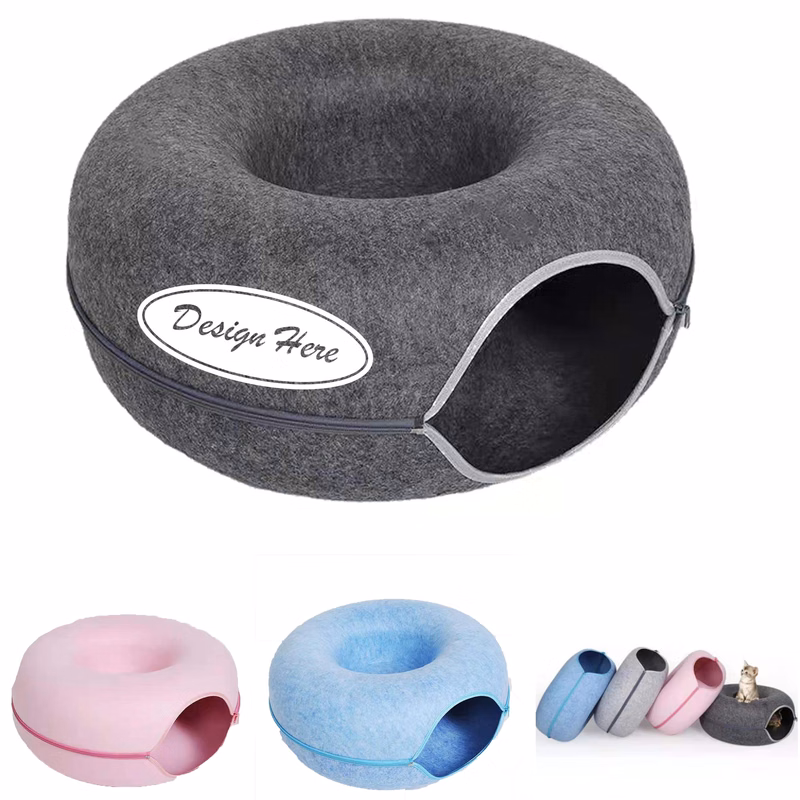 Cozy Cat Tunnel Perfect for Hiding and Playing