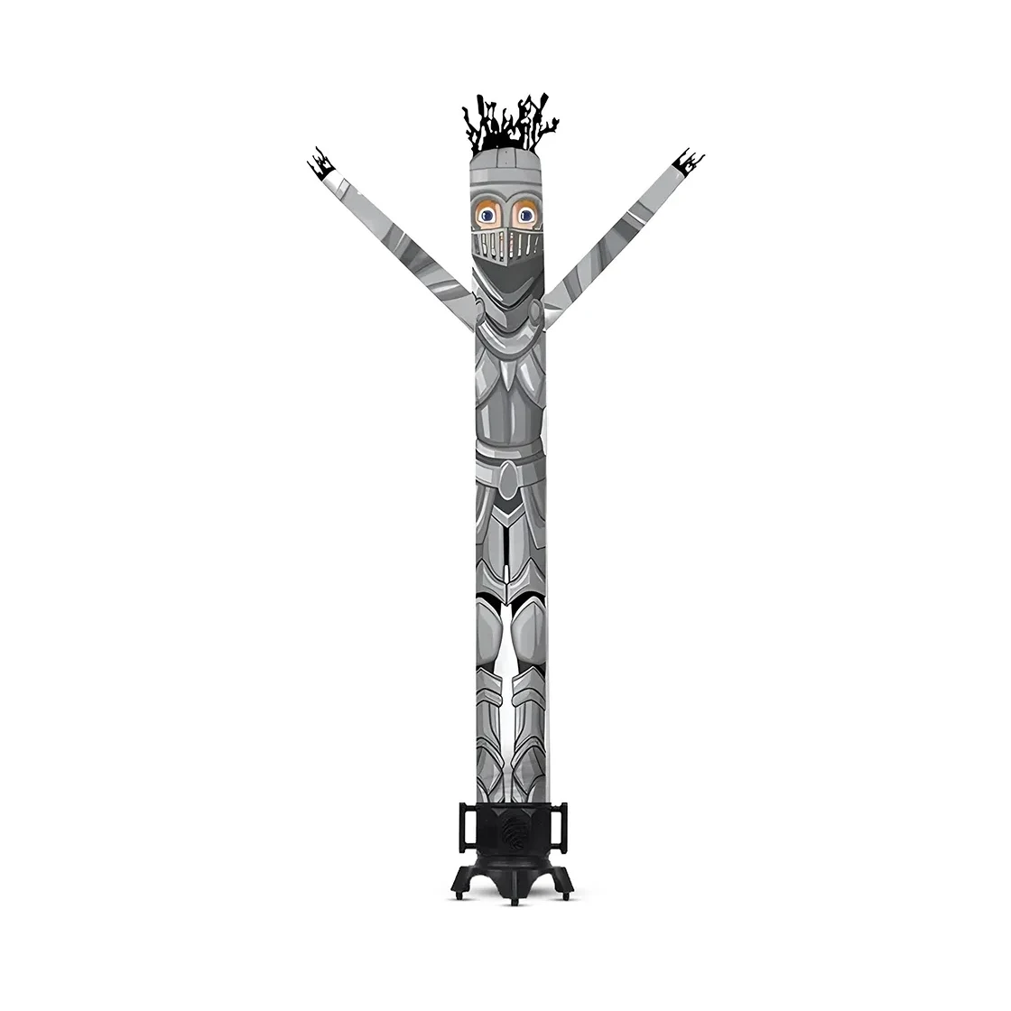 Knight Inflatable Tube Man Mascot with Blower 1