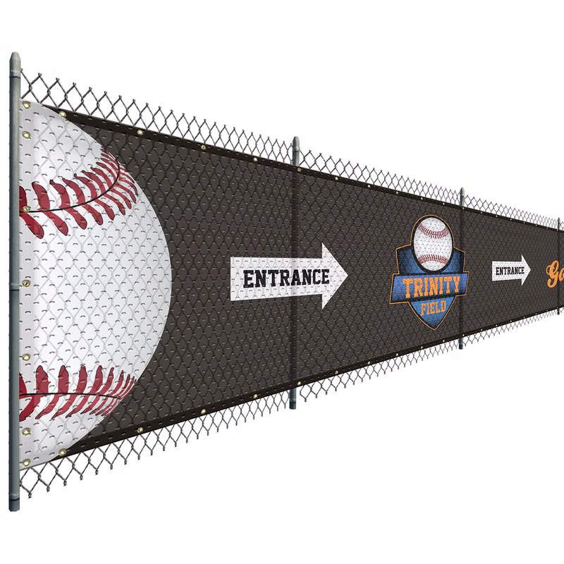 5' x 48' Polyester Mesh Banner