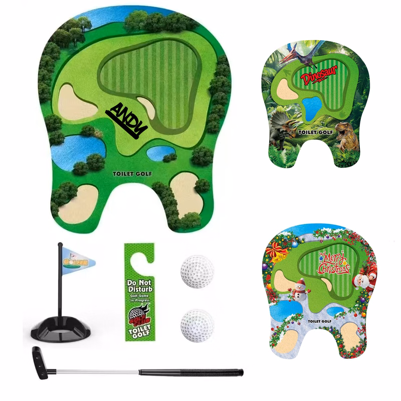 Toilet Golf Game Set