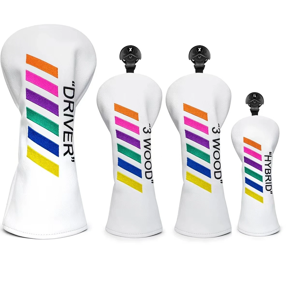 Custom PU Leather Driver Headcover 1