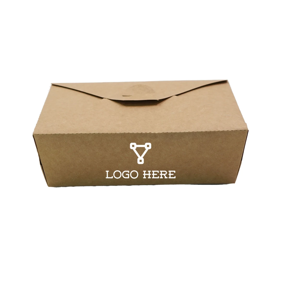 47oz Leak-Resistant Kraft To-Go Box 1