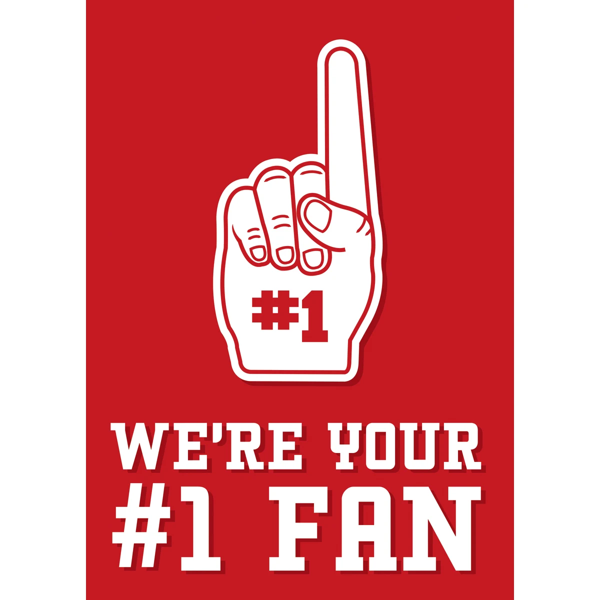 Your #1 Fan - Just Because Card 1