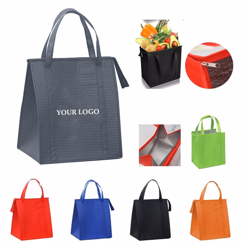 Waterproof Insulated Thermal Cooler Bag With Zipper