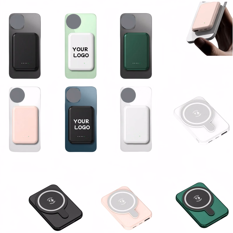Full Color Magnetic Wireless Portable Charger