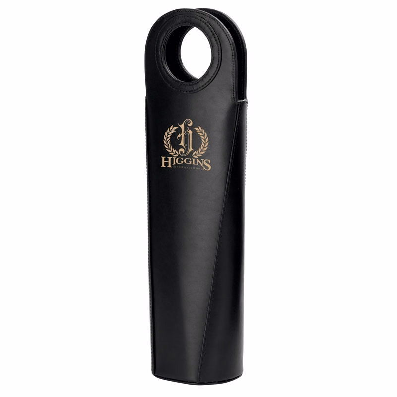 Gioia I Leather Single Wine Carrier