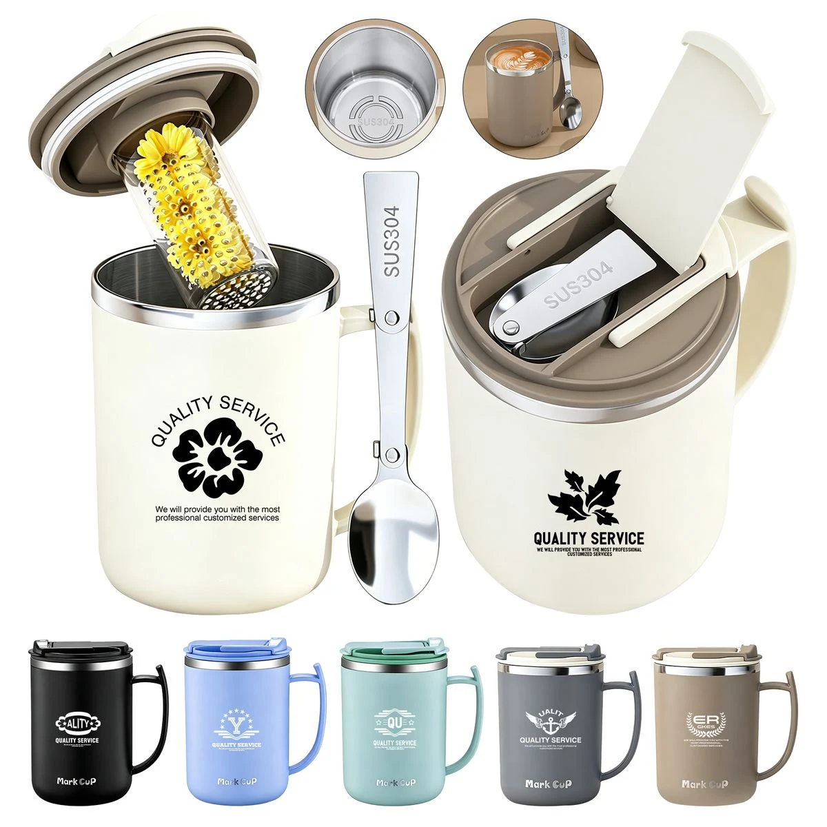 304 Insulated Stainless Cup 1