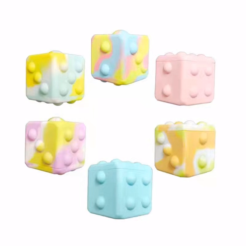 Silicone Dice Cube Fidget Toys