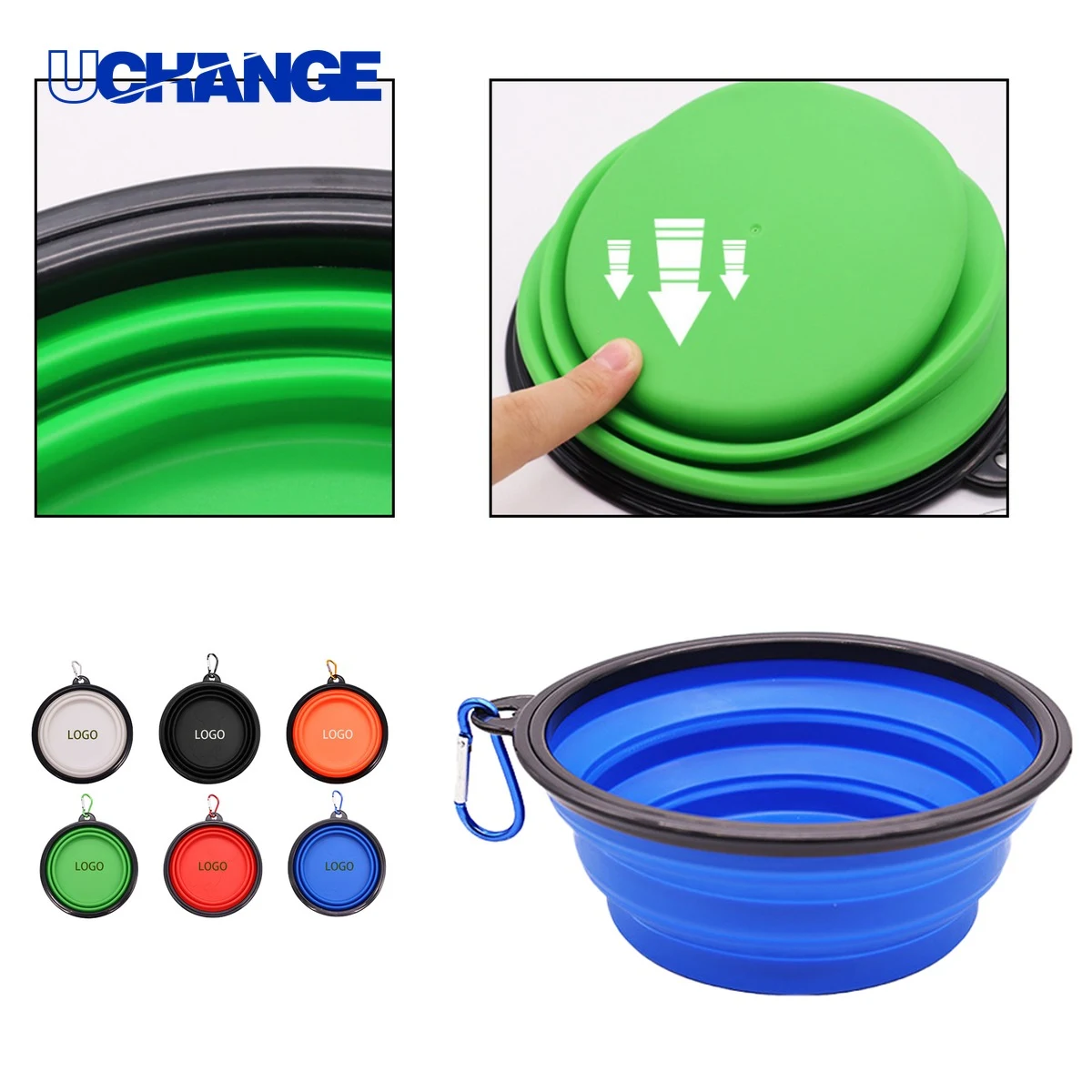 TPE Pet Folding Bowl for Daily Feeding 1
