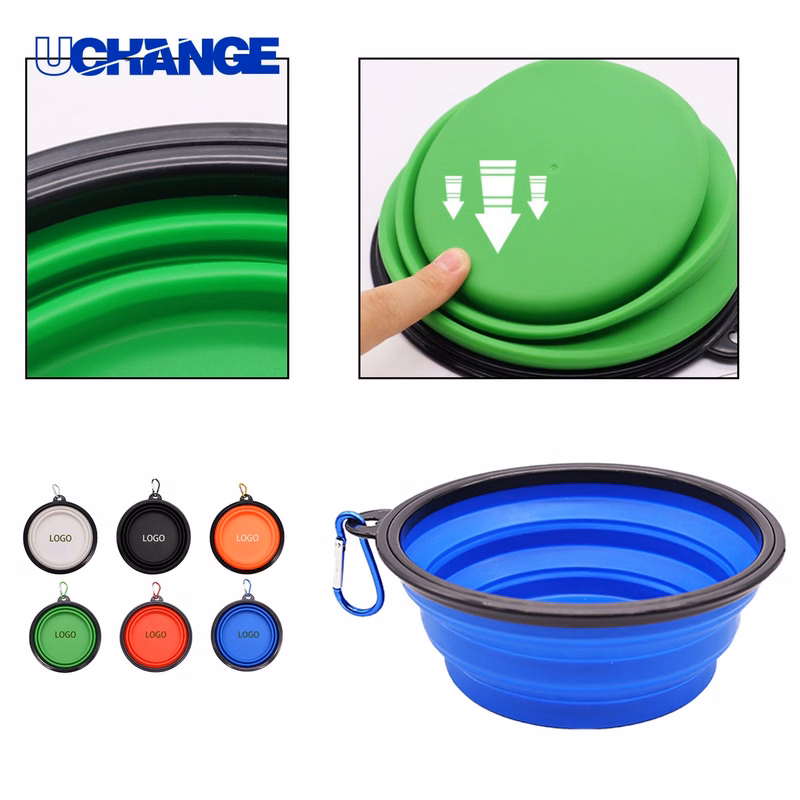 TPE Pet Folding Bowl for Daily Feeding