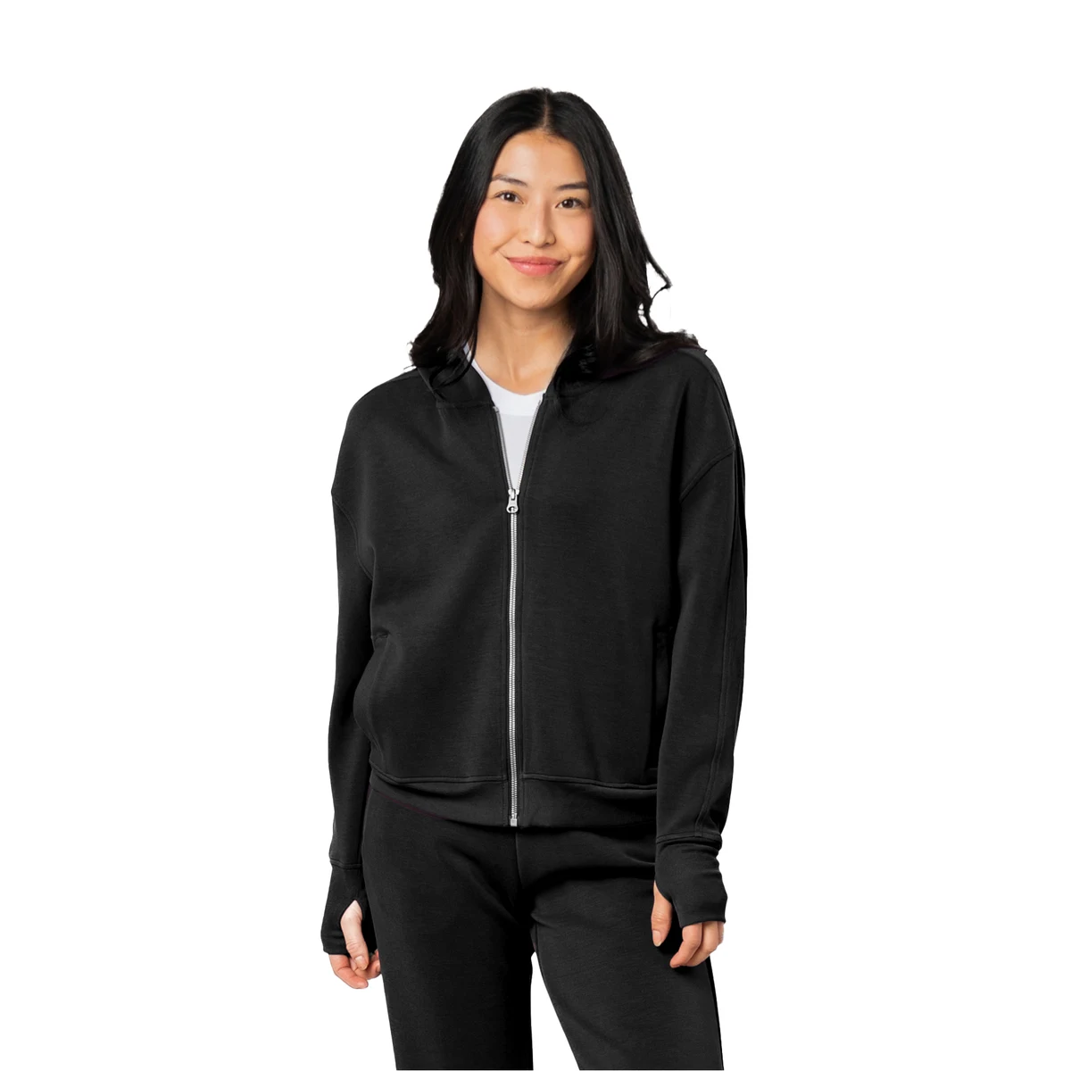 Storm Creek Women's Comfort Zone Super Soft Modal Blend Full Zip Hoodie 1