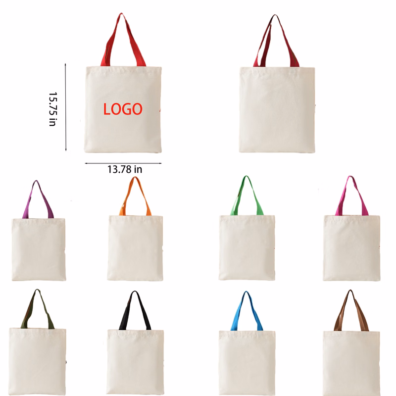 Portable Canvas Handheld Tote Carry Bag