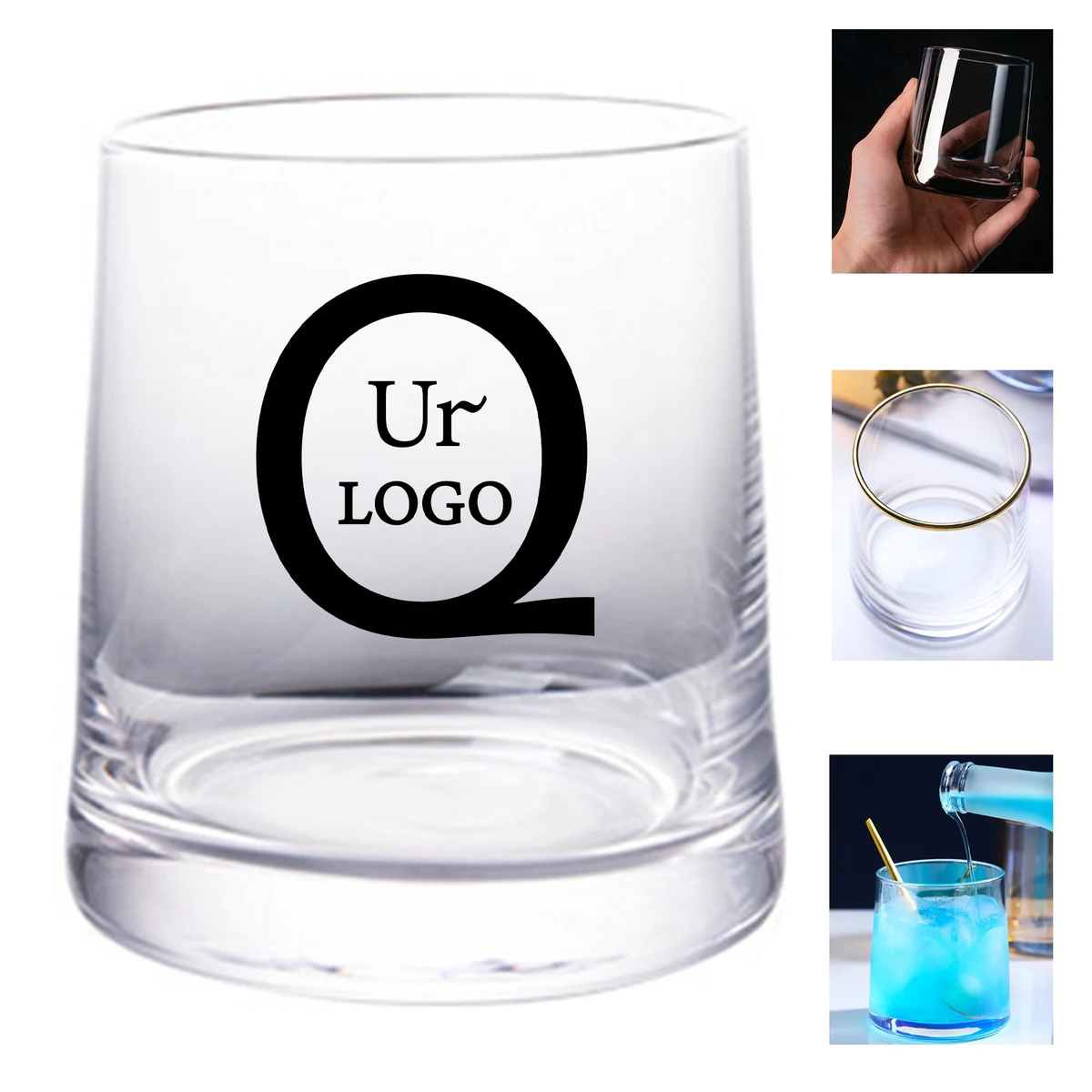 8.45Oz Whisky Transparent Mug 1