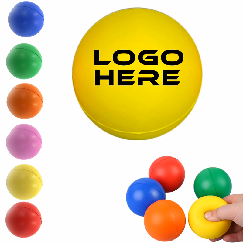 Round Stress Relief Ball for Anxiety, Focus, and Grip Strength