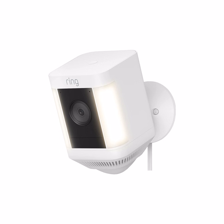 Ring Spotlight Cam Plus Plug-In - White
