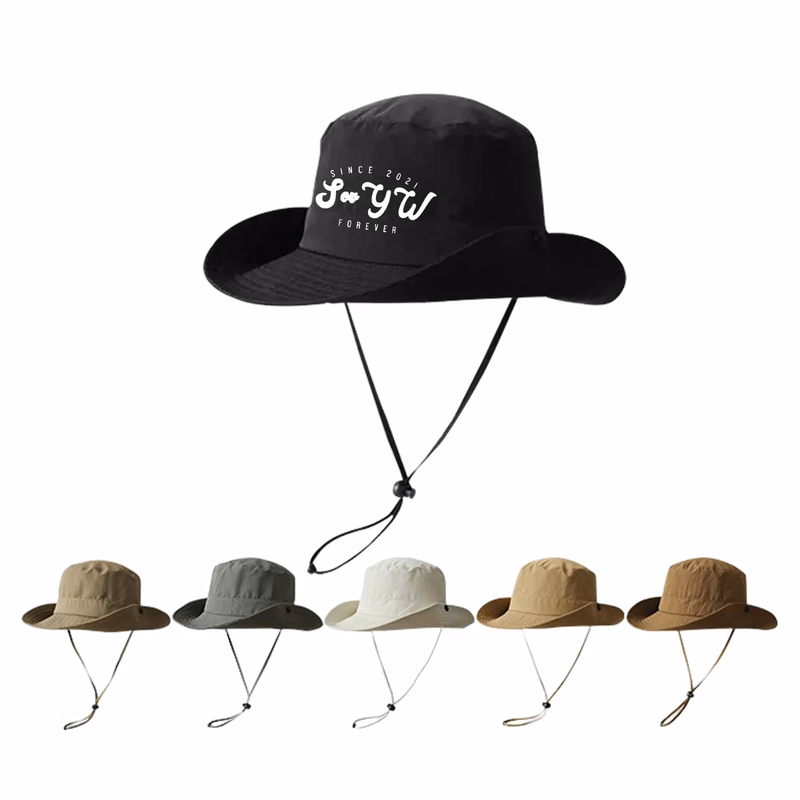 Wide Brim UV Protection Sun Bucket Hat