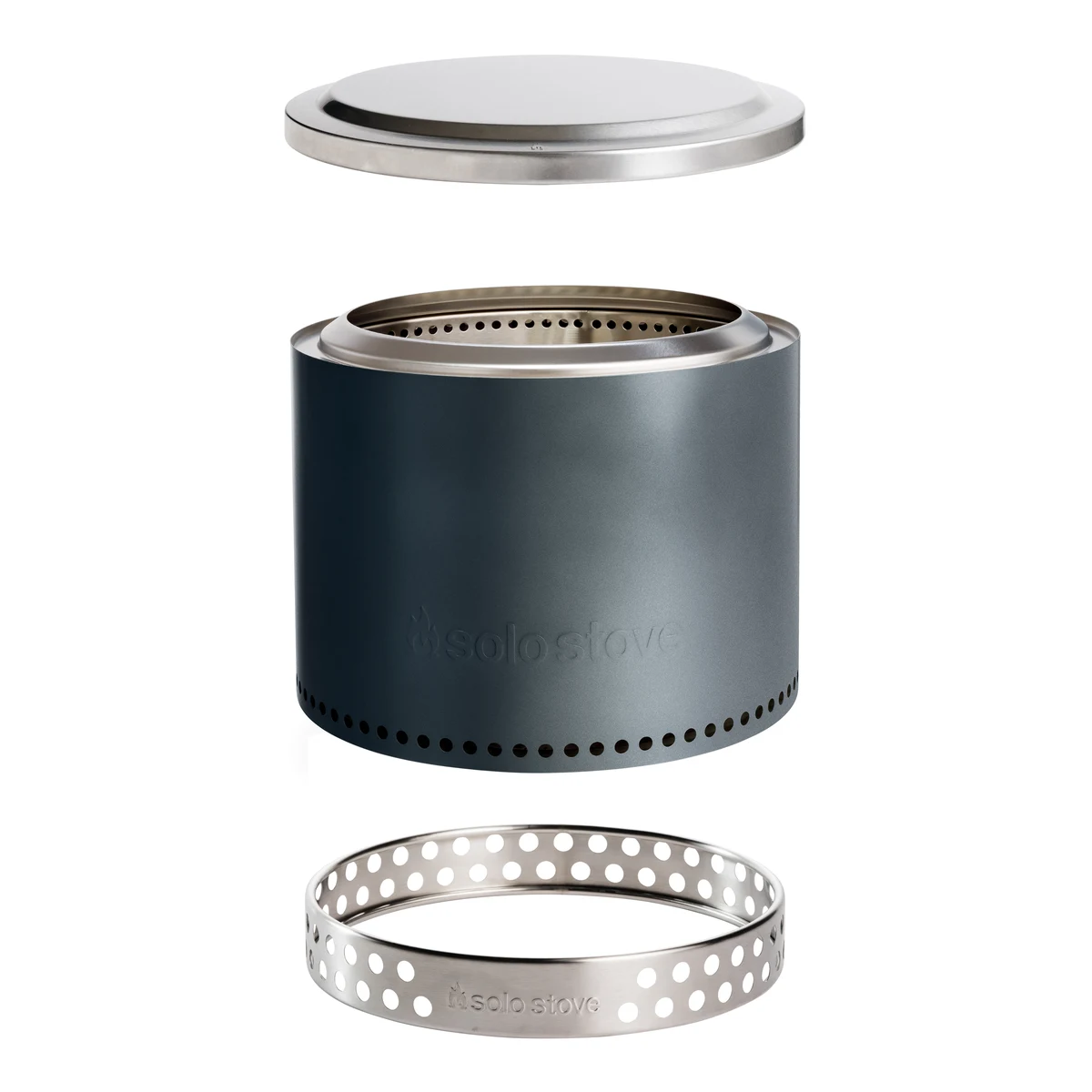 Solo Stove - Bonfire 2.0 Essential Bundle (Gunmetal Metallic) 1