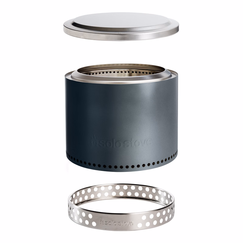 Solo Stove - Bonfire 2.0 Essential Bundle (Gunmetal Metallic)