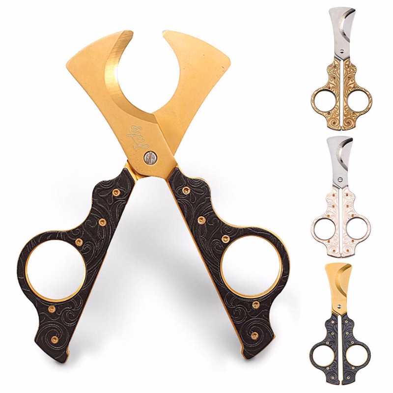 high-end hand-held cigar scissors