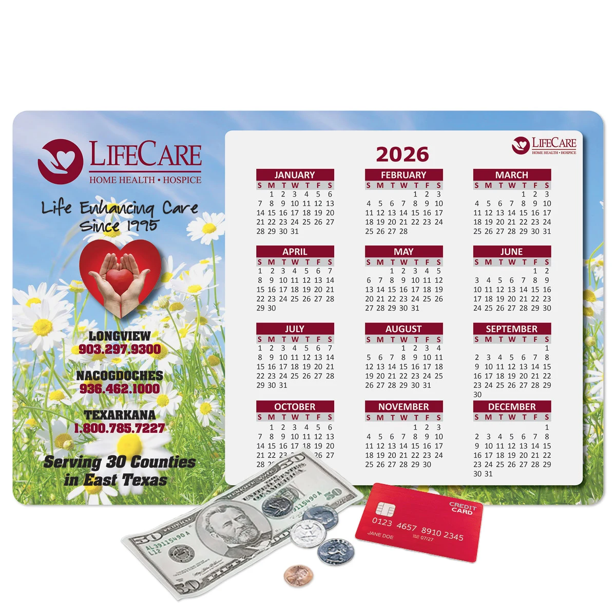 Vynex Heavy Duty Calendar Counter Mat-10"x15"x3/16" 1