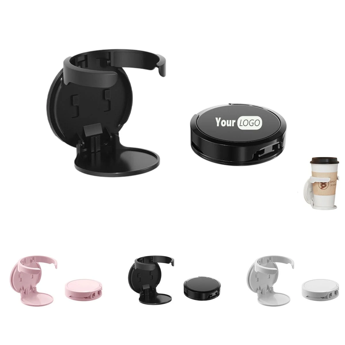 Foldable Wall Mounted Cup Holder 1