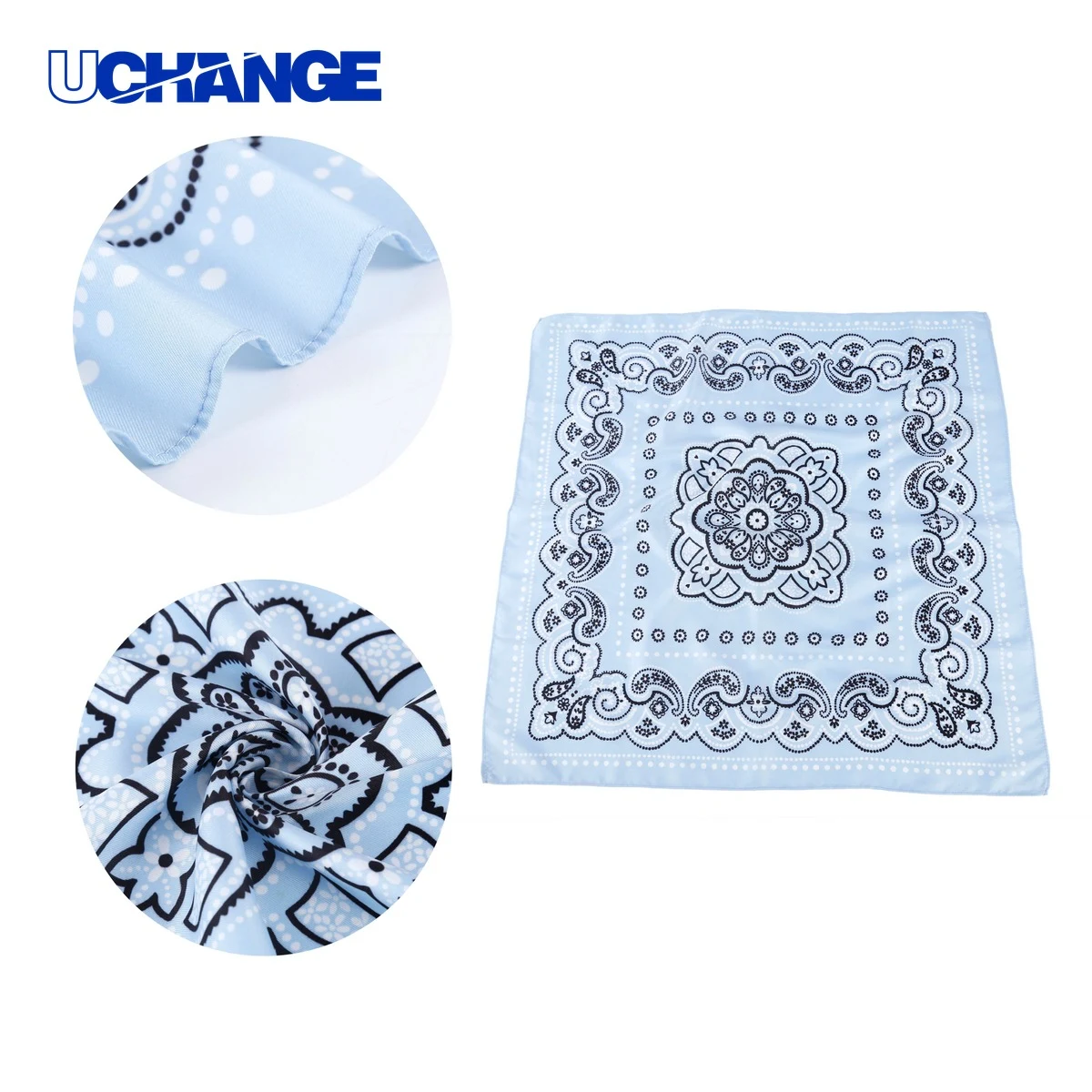 Square Silk Neck Scarf for Fashion Wear 1
