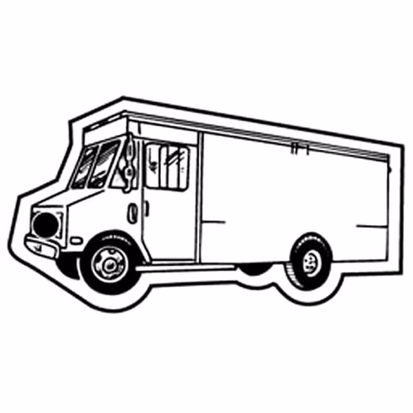 Step Van 3 Key Tag - Spot Color