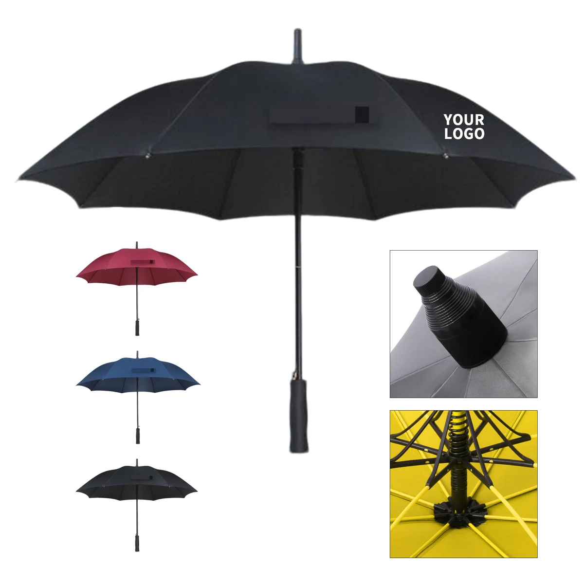 Inversion Umbrella Double Layer Canopy Design 1