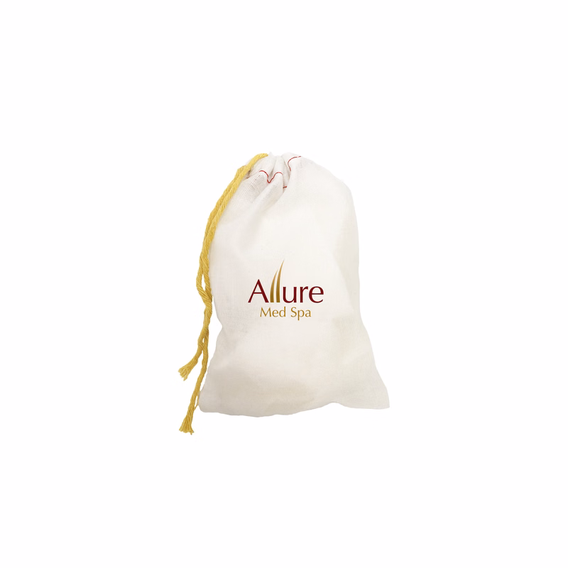 Small Sheer Cloth Drawstring Pouch