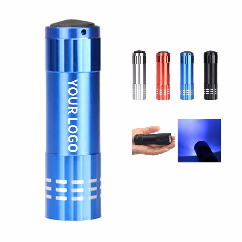 Handheld 9 LED Flashlight Lightweight and Compact