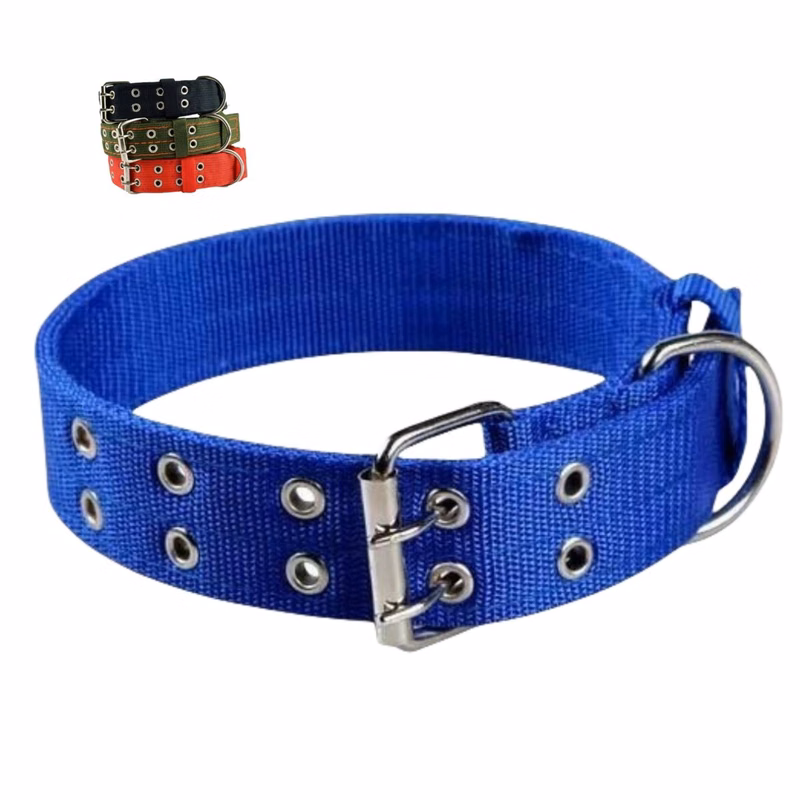 Nylon Fabric Adjustable Large Dog Collar