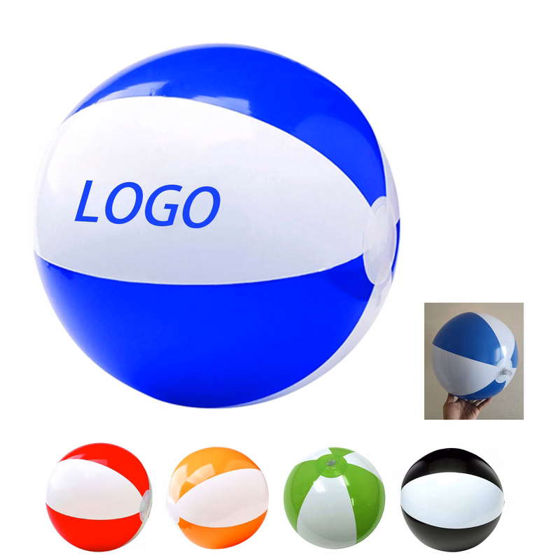16" PVC Inflatable Beach Ball MOQ 100pcs