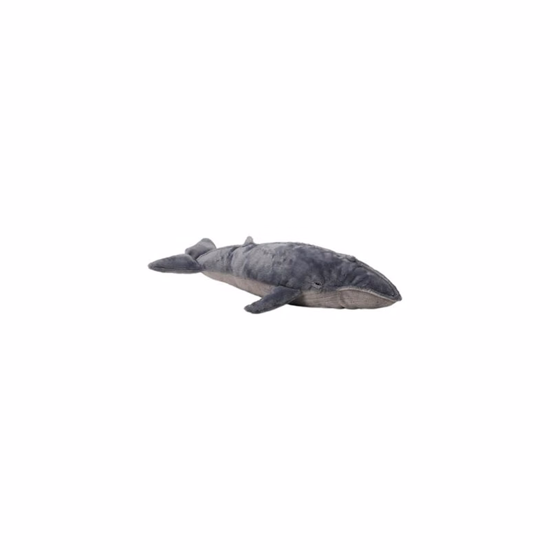 Blue Whale Plush Toys - Gray Ages 3+ 22"