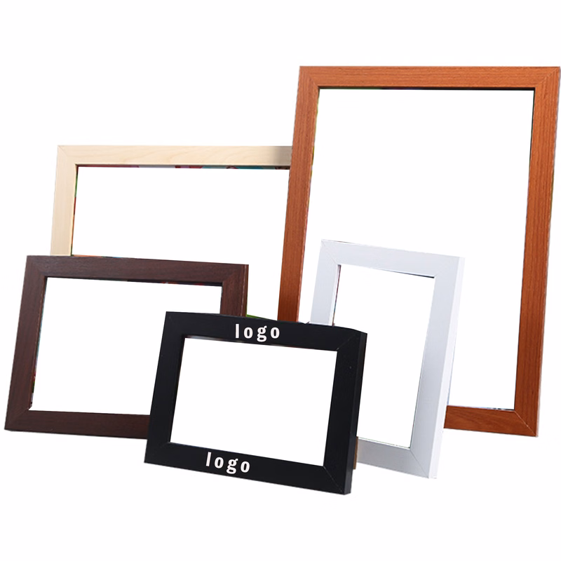 Engraved Wood Picture Frame-Ideal for Gifts & Promos