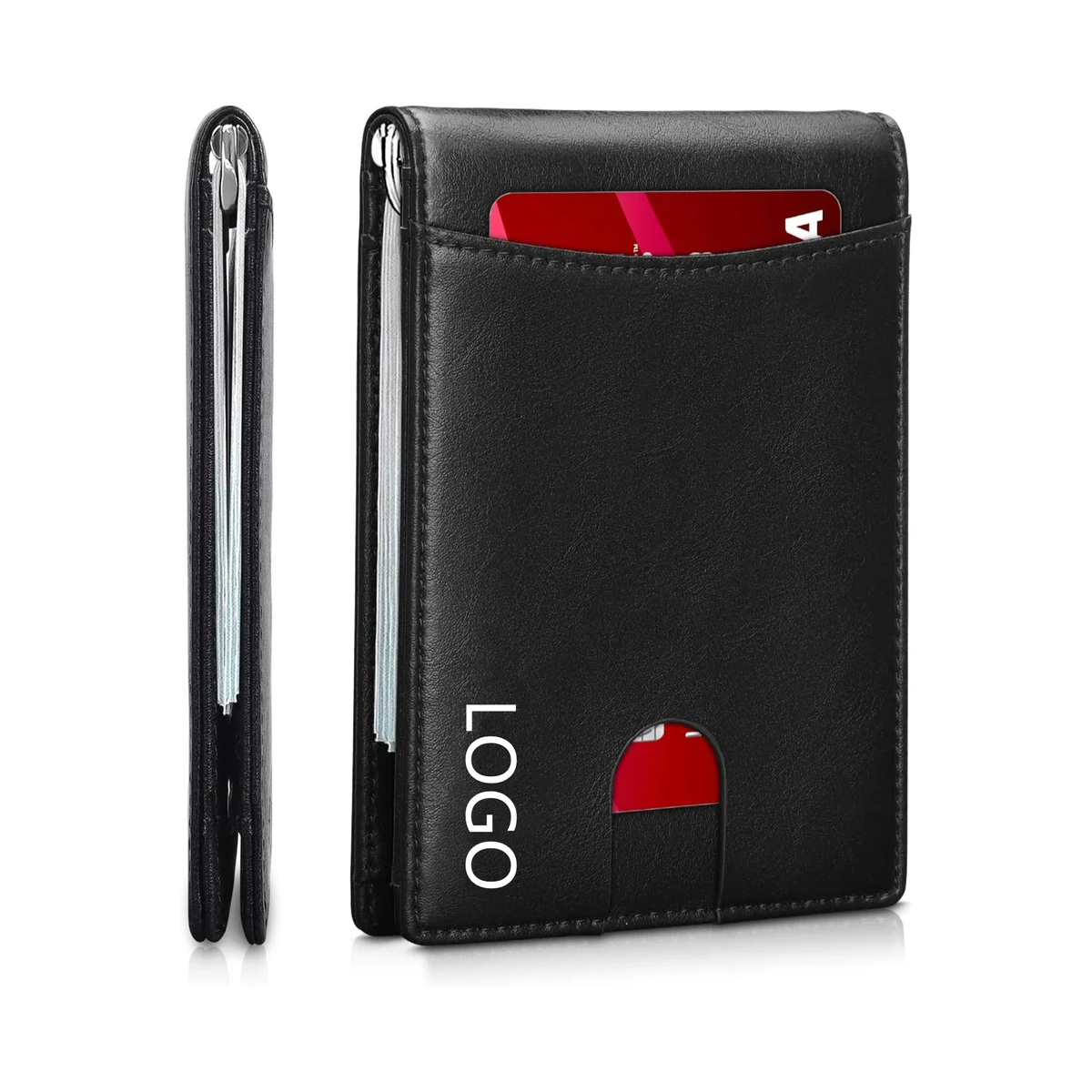 Leather Slim Wallet 1