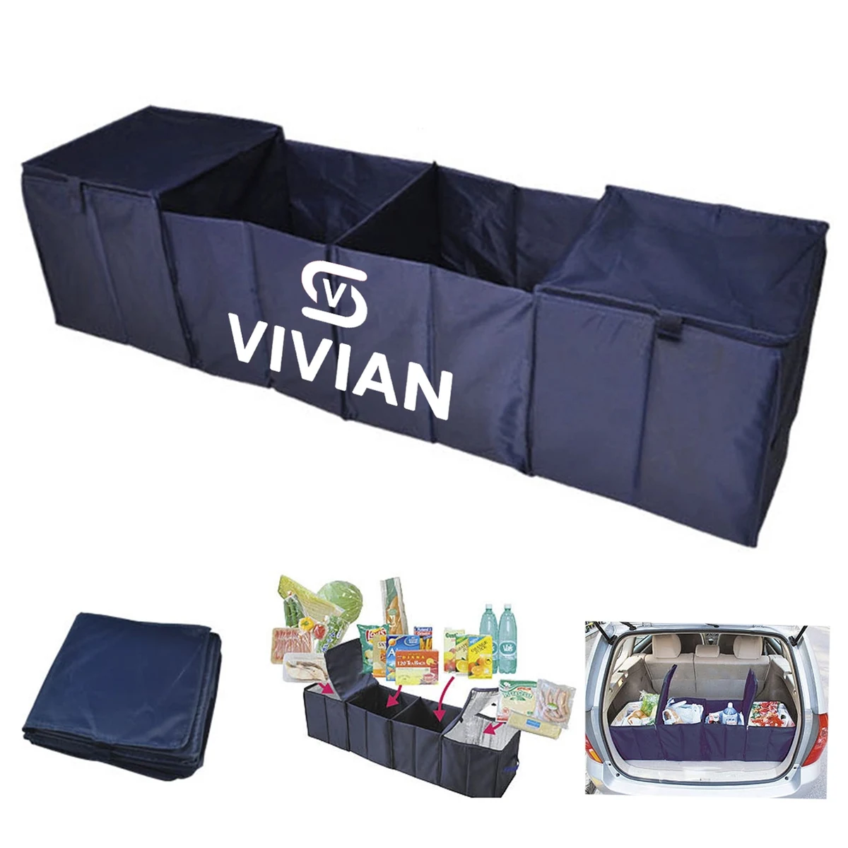 4 In 1 Fold - Up Car Storage Box 1