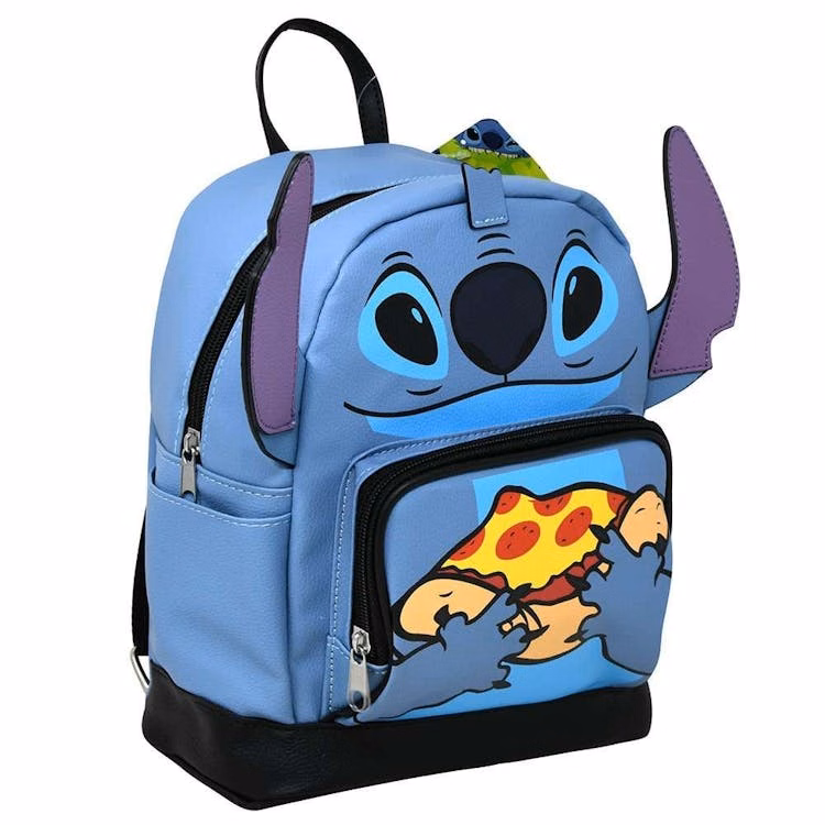 Stitch Mini Deluxe Backpacks - Blue 10"