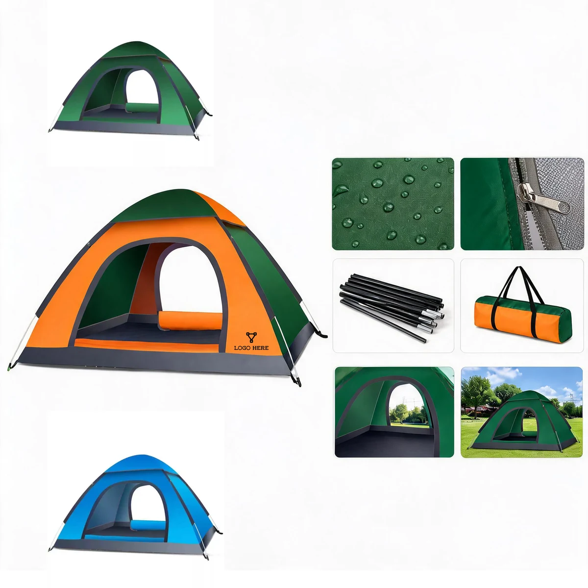 Lightweight Portable Camping Tent 1