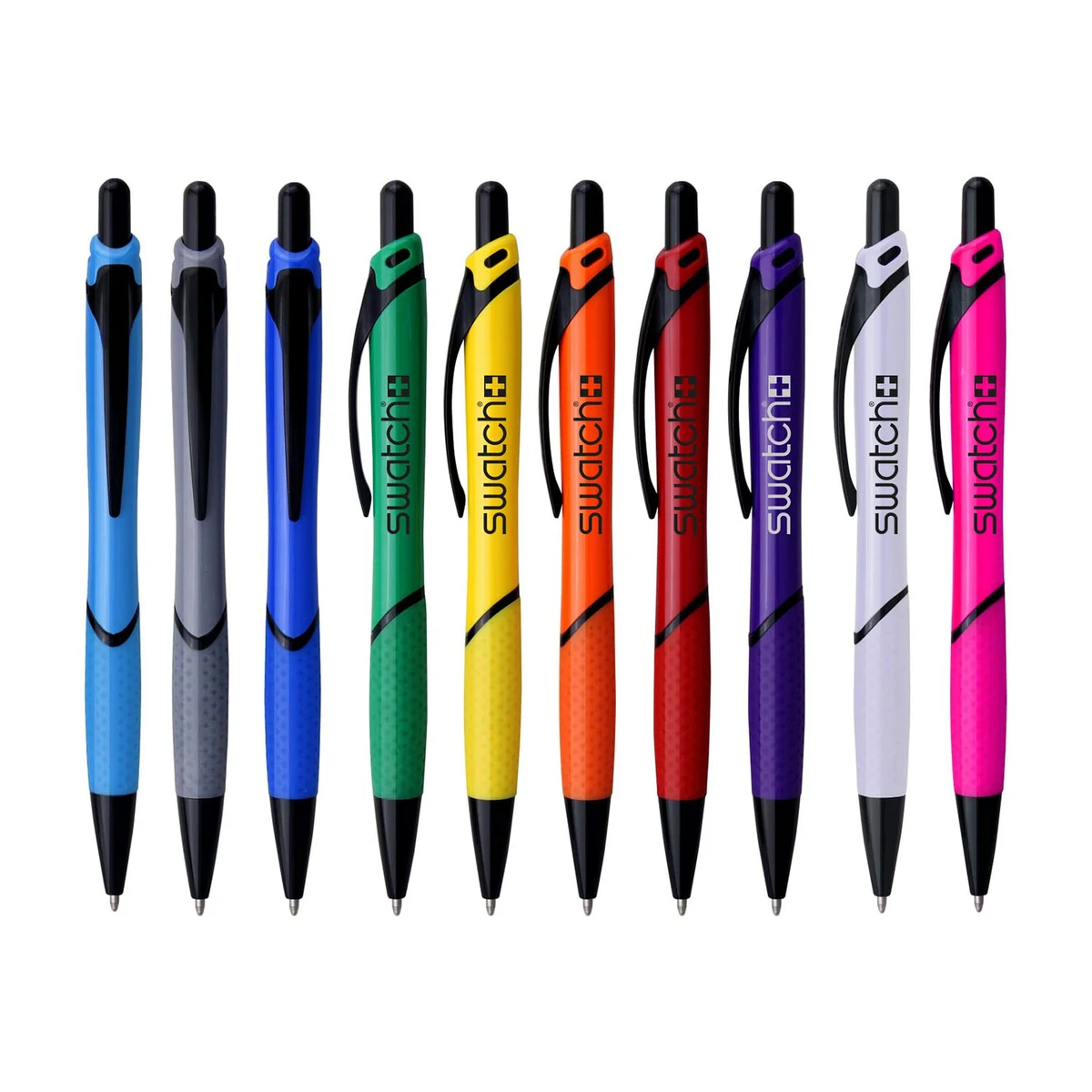 Iris Pen with Colored Rubber Grip 1