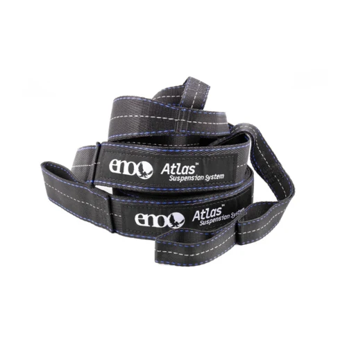 ENO Atlas Hammock Straps - Black/Royal 1