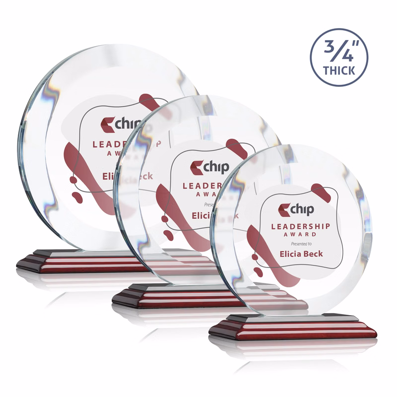 Gibralter VividPrint™ Award - Rosewood