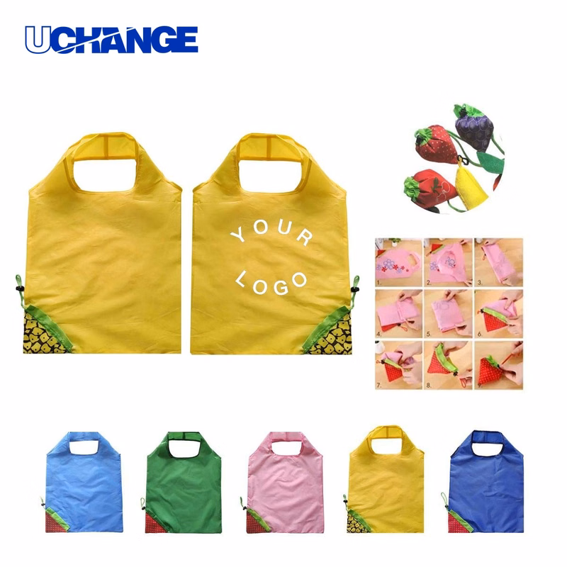 Foldable Strawberry Shopping Bag