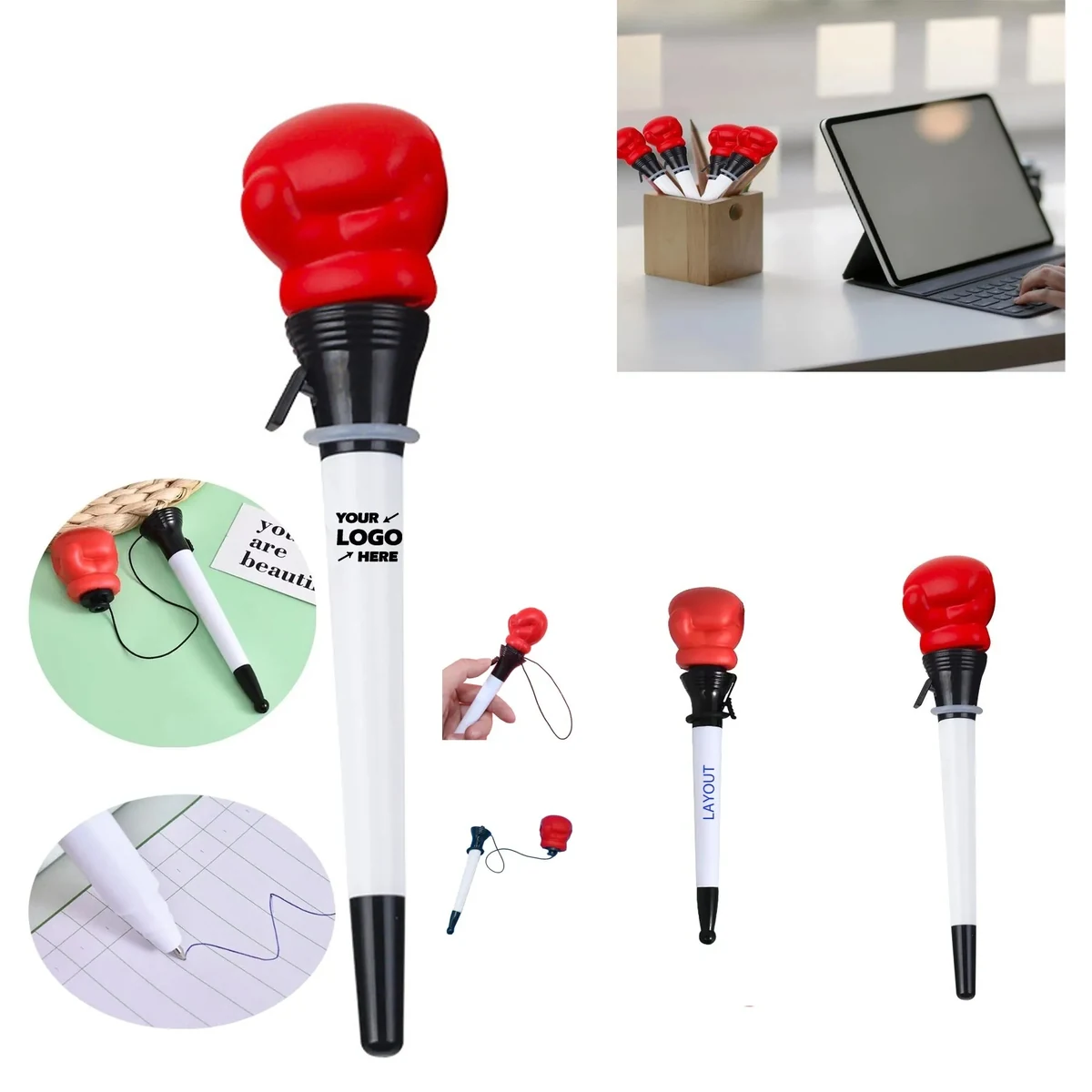Boxing Glove Ballpoint Pen 1