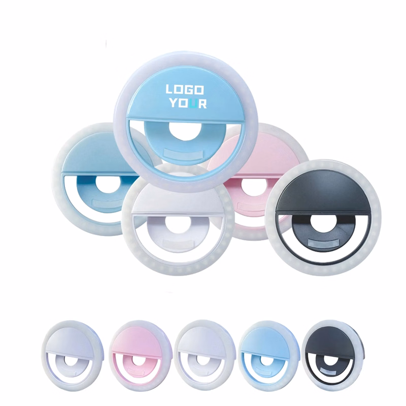 LED Adjustable Rechargeable Selfie Ring Light