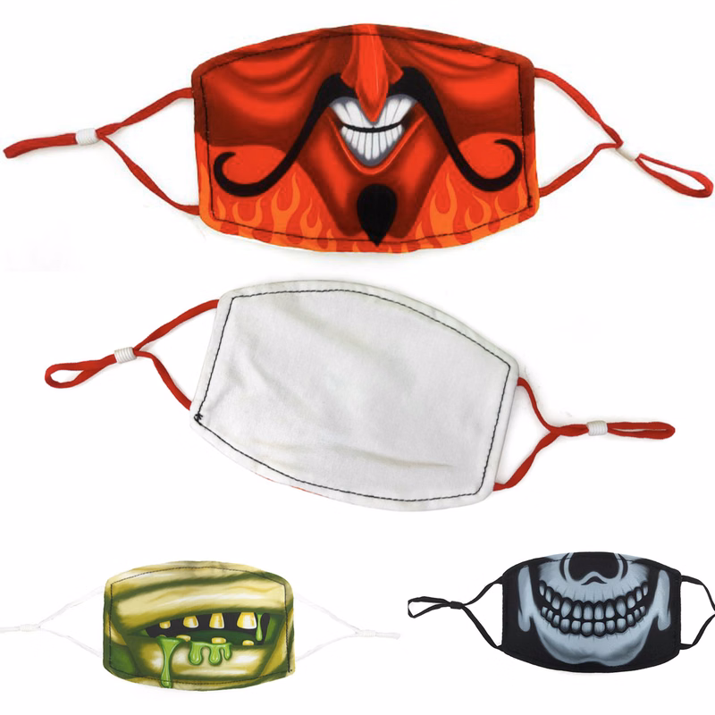 Custom Funny Masks Reusable Halloween And Christmas Mask